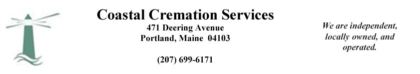 Coastal Cremation Services, Portland, Maine - Providing Affordable Cremation Services